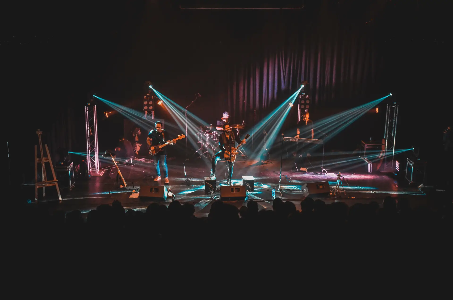 concert festival event stage and av hire Manchester