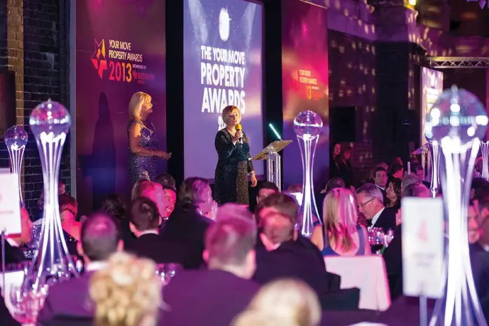 pa system hire Manchester presenter using a wireless microphone